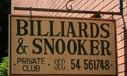 small sign