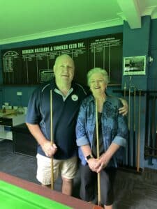 Steve Westby and Judith Swanson Club Intermediate Snooker Finalists